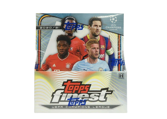 2021-22 Topps UEFA Champions League Soccer Hobby Box (24 Packs/8 Cards: 18  Inserts)