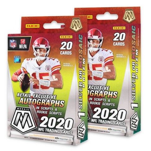 2022 Panini Mosaic Football Trading Cards Hanger Pack