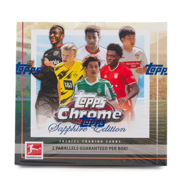 2020-21 Topps Chrome Bundesliga Soccer Sapphire Edition (Box)