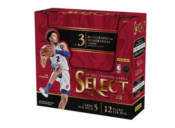 2021-2022 Panini Select Basketball Trading Card Blaster Box - 24 Basketball  Cards per Box - 6 Inserts OR PRIZM PARALLELLS PER Box!!