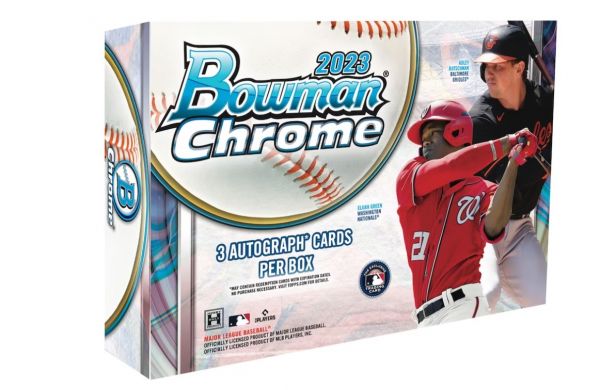 2023 Topps Chrome Baseball Hobby 12 Box (Case)