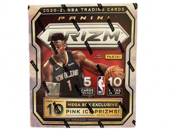 2020-21 Panini Prizm Basketball Mega 50ct (Pink Ice)(Box)
