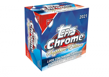 2021 Topps Chrome MLS Soccer Sapphire (Box)