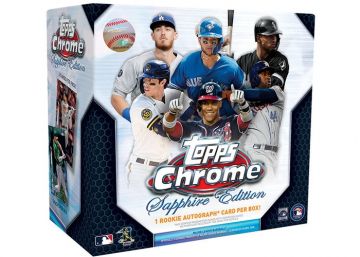 2020 Topps Chrome Baseball Sapphire Edition Hobby (Box)