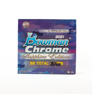 2021 Bowman Chrome Baseball Sapphire Edition Hobby (Box)