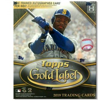 2019 Topps Gold Label Baseball Hobby (Box)