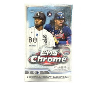 2021 Topps Chrome Baseball Hobby (Box)