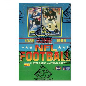 1989 Score Football Hobby (BCE Shrinkwrap)(Box)