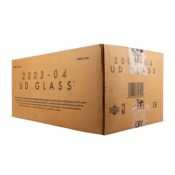 2003-04 Upper Deck Glass Basketball Hobby 12 Box (Case)