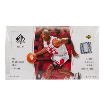 2003-04 Upper Deck SP Authentic Basketball Hobby (Box)
