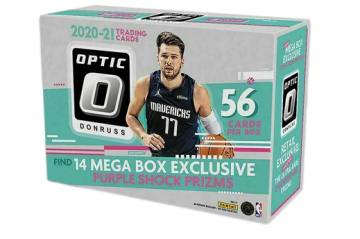 2020-21 Panini Donruss Optic Basketball Mega 56ct (Purple Shock)(Box)