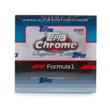 2020 Topps Chrome Formula 1 Racing Sapphire Edition (Box)