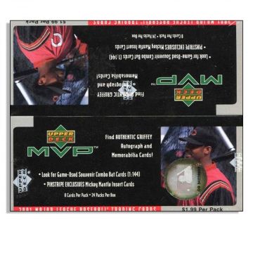 2001 Upper Deck MVP Baseball Retail (Box)