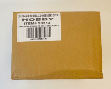 2017 Panini Contenders Optic Football Hobby 10 Box (Inner)(Case)