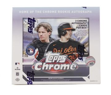 2023 Topps Chrome Baseball Jumbo (Box)