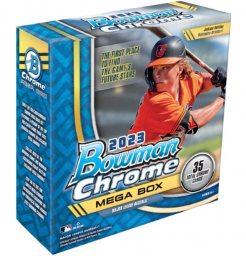 2023 Bowman Chrome Baseball Mega 20 Box (Case)