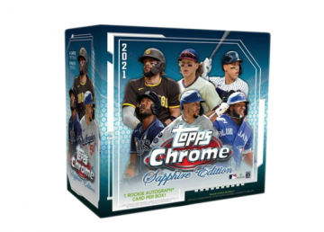2021 Topps Chrome Baseball Sapphire Edition (Box)